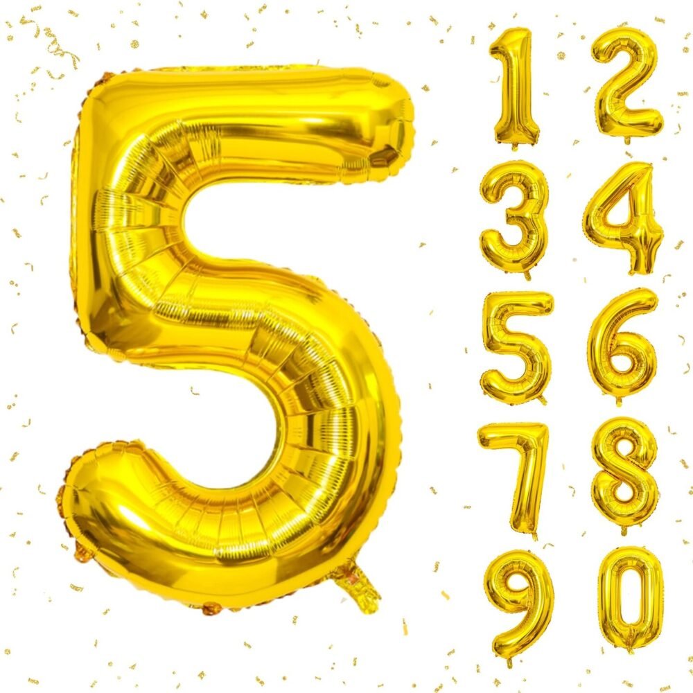 Numbers- Gold